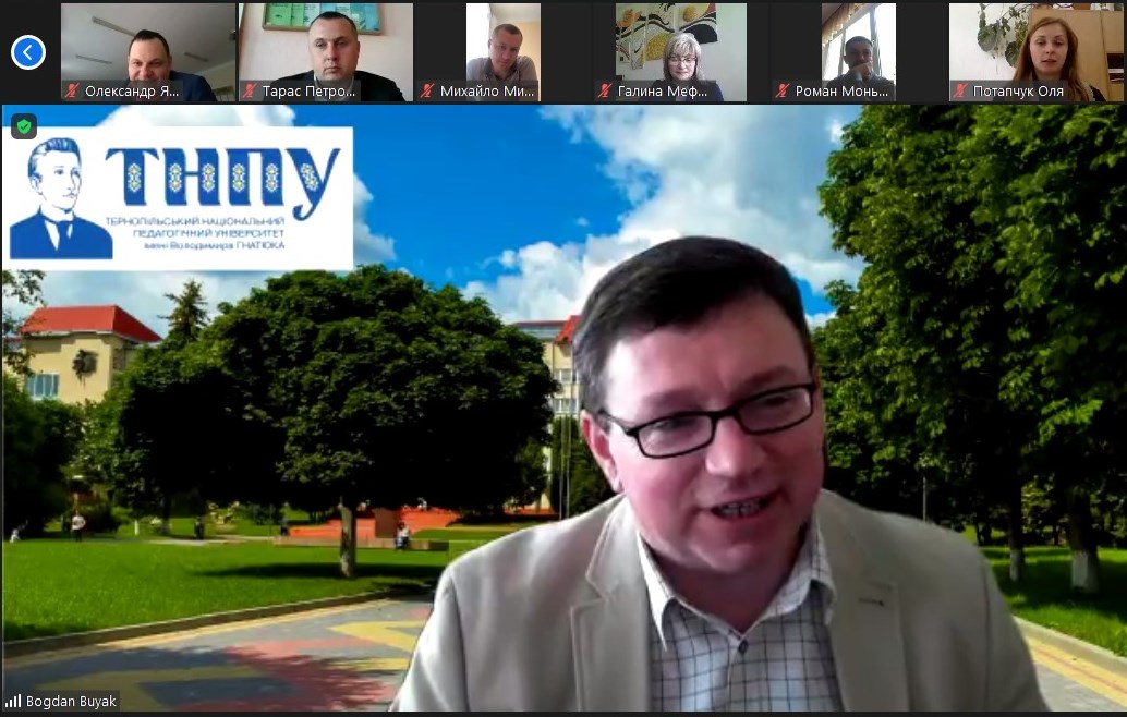 Виступ ректора ТНПУ